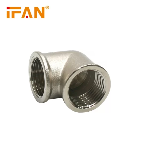 Brass Fitting Elbow: Curving Perfection for Plumbing Flexibility - Image 3