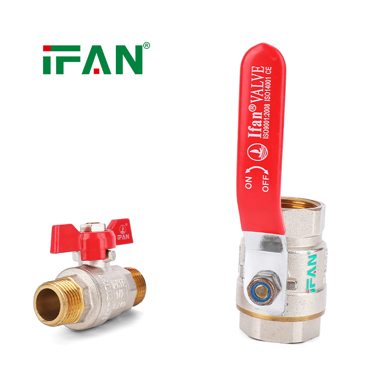 IFAN Threaded Brass Ball Valve - Image 2