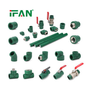 IFAN Dark Green Color PPR Plumbing Fittings