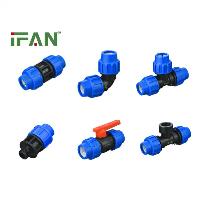 PP Compression Pipe Fittings