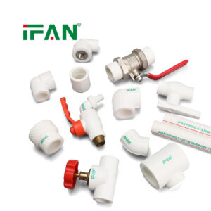 IFAN White Stainless Steel PPR Connectors