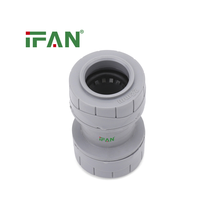 IFAN Grey PPR Push Fittings Socket - Image 2