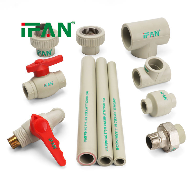 IFAN Grey PPR Fittings with SS304 Insert - Image 2