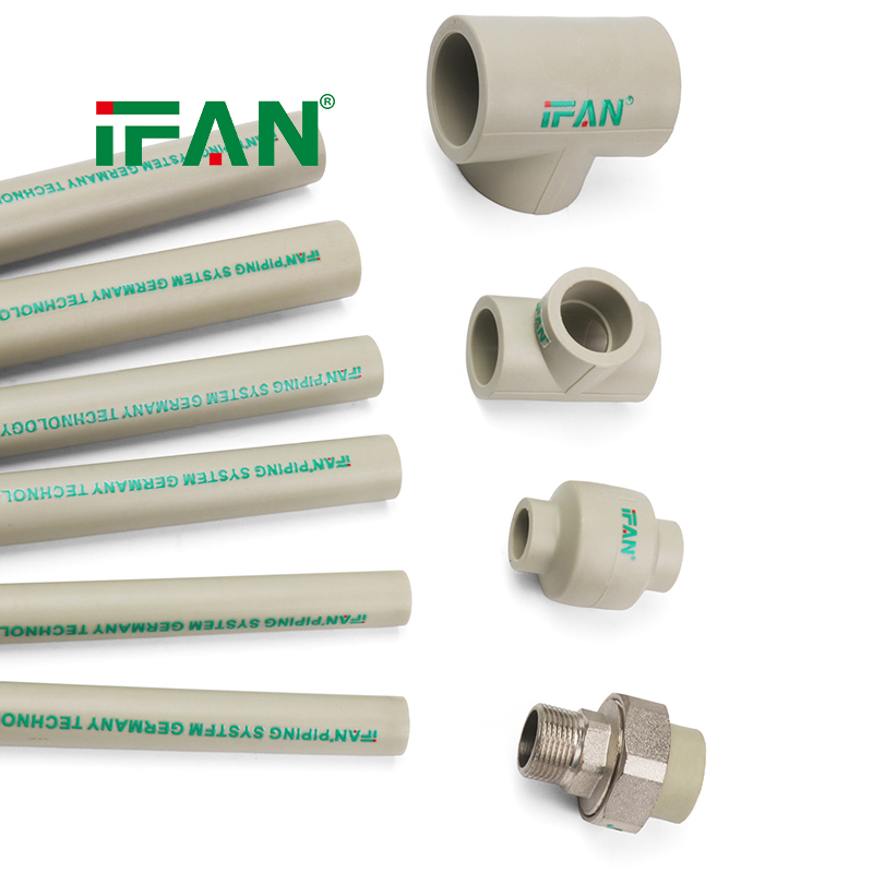 IFAN Grey PPR Fittings with SS304 Insert