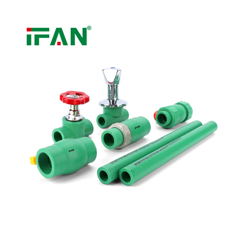 Green PPR Pipe Fittings