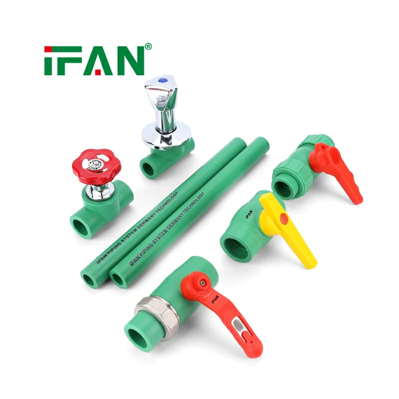 Green PPR Pipe Fittings